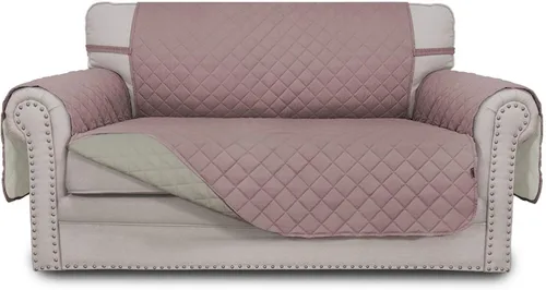 Miniatura 103 de Easy-Going - Funda para sofá, futón y sillón sin reposabrazos, reversible, resistente al agua, para mascotas y niños (azul oscuro/azul claro)