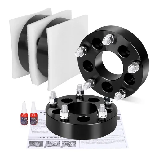 Miniatura 7 de Adaptadores de rueda de 5x5.5 a 5x5 compatibles con ruedas JK WK WJ XK en vehículos Ram 1500, adaptador forjado de 1.5 pulgadas 5x139.7mm a 5x127mm