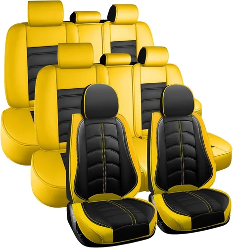 Miniatura 13 de Funda de asiento de auto de 7 asientos para Nissan Pathfinder 2003-2025, fundas de asiento duraderas, resistentes al desgaste, impermeables