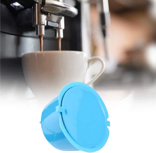 Miniatura 5 de 5 tazas K reutilizables, tazas de cápsulas de café, capacidad para 0.44 onzas de café molido, filtro de café para máquina de café de la serie DOLCE