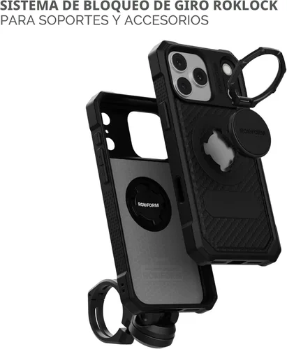 Miniatura 6 de Rokform Funda Resistente Compatible con iPhone 17 Pro Max, Cubierta Magnética (Negro)
