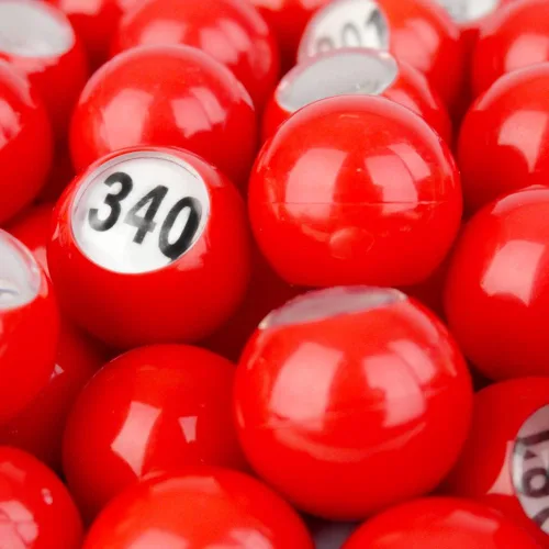 Miniatura 4 de Regal Bingo - Bolas de rifa, bolas rojas de primera calidad con ventana de fácil lectura - 7/8 (0.875) pulgadas - para juegos de grupo grande, noche