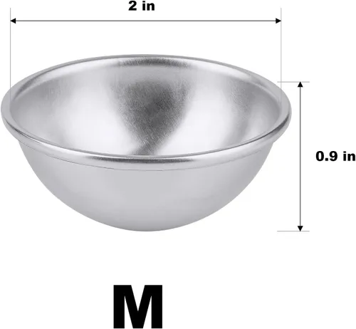 Miniatura 2 de 20 piezas, 10 juegos de moldes para bombas de baño, moldes para jabón y prensas para bombas de baño para suministros de fabricación DIY