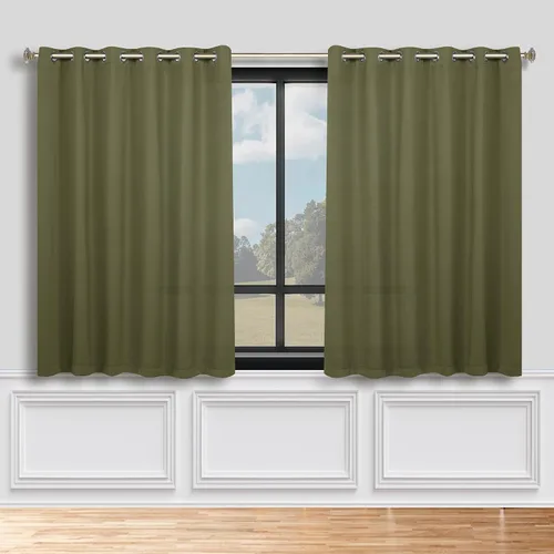 Miniatura 175 de Superior Cortinas Opacas, Oscurecimiento de Habitación, Dormitorio, Cortinas, Cocina, Acentos de Ventana de Sala de Estar, Bloqueo Solar, Térmico