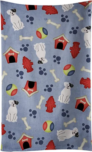Miniatura 57 de Caroline's Treasures BB2654KTWL Dog House Collection Airedale - Toalla de cocina para invitados, toalla de baño decorativa para cara, té, paño