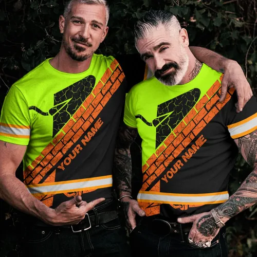 Miniatura 6 de Sudadera con capucha de alta visibilidad para hombre, ropa de trabajo de seguridad Hi Vis con diseño reflectante