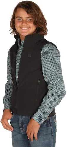 Miniatura 3 de Cinch Boys' Solid Bonded Zip-Up Vest - Mwv7520002