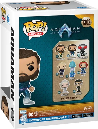 Miniatura 3 de Funko Pop! Movies: DC - Aquaman - Figura de vinilo coleccionable - Idea de regalo - Producto oficial - para niños y adultos - Fans de películas