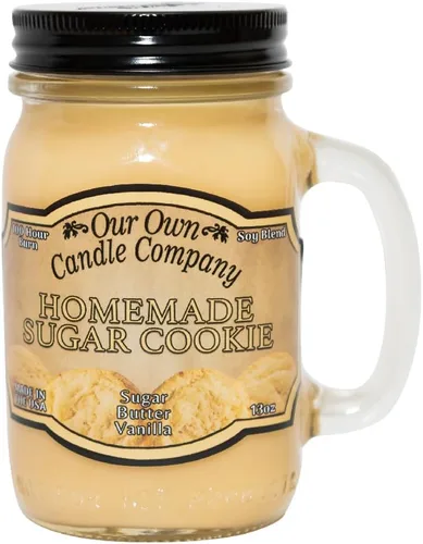 Miniatura 40 de Our Own Candle Company, Orange Creamsicle - Vela perfumada en tarro de masón, 100 horas de tiempo de combustión, 13 onzas