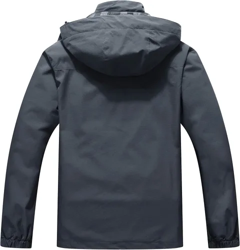 Miniatura 2 de Chaqueta impermeable y rompevientos para hombre ligera y transpirable