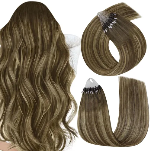 Miniatura 71 de Easyouth Extensión de cola de caballo de cabello humano marrón ombré, extensión de colas de caballo, extensiones de cola de caballo de color marrón