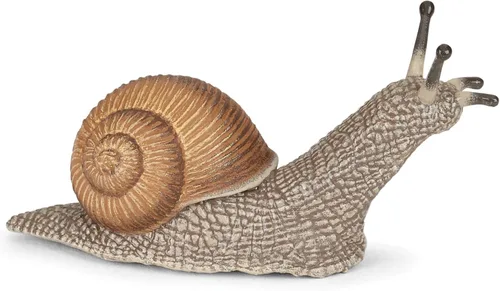 Papo - Figura de caracol - A partir de 3 años - Animal miniatura realista - Colección de animales de jardín - Ultra detallada - Desarrolla la