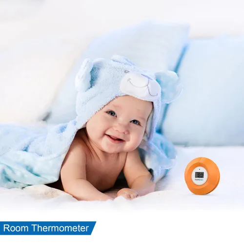 Miniatura 4 de Famidoc - Termómetro de seguridad para el baño del bebé, juguete flotante con termómetro para la tina y habitación del bebé