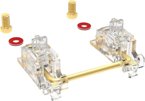 Miniatura 17 de Estabilizador DUROCK V3, estabilizadores de tornillo con cables de 2u 6.25u 7u, estabilizadores de teclado de montaje en PCB para teclados mecánicos