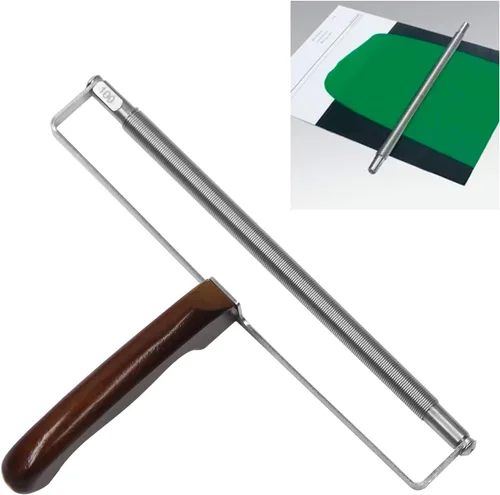 Aplicador de barra de alambre de agarre Aplicador de recubrimiento de varilla de alambre Aplicadores de película húmeda aplicadores (100um)