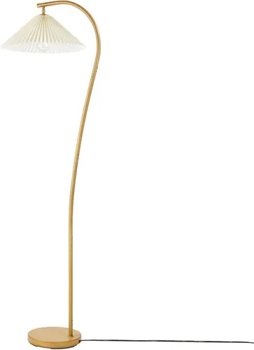 Miniatura 17 de Globe Electric 67046 - Lámpara de pie de 58 pulgadas, acabado negro mate, pantalla rectangular de lino blanco, diseño geométrico moderno, base E26