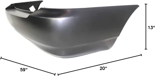 Miniatura 6 de Imprimado, reemplazo de la cubierta del parachoques trasero para Toyota Corolla Sedan 03-08, TO1100208 2003-2008