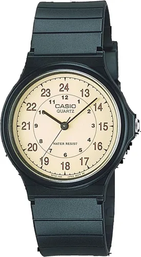 Miniatura 3 de Casio MQ24 Series Quartz Analog Watch for Men Water Resistant Resin Case Resin Band Resin Glass Three Hand Analog (HR, Min, SEC)