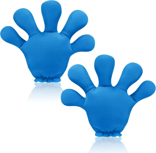 Miniatura 27 de Geyoga 2 pares de guantes grandes de disfraz de manos de dibujos animados, guantes de Halloween para fiestas, cumpleaños, juegos de rol, disfraces