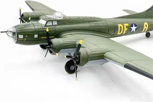 Miniatura 5 de Boeing B-17 Flying Fortress 1/144 Diecast Aircraft Modeling Fortress