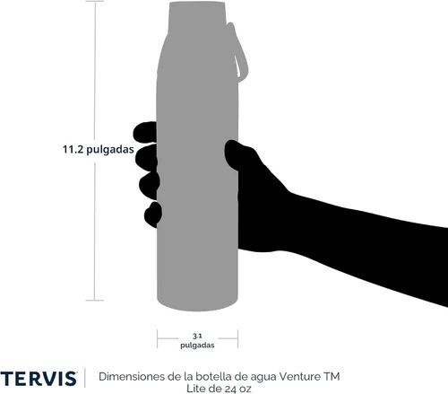 Miniatura 4 de Tervis Vaso aislado de doble pared transparente y colorido con tapa fabricado en Estados Unidos, taza de viaje mantiene las bebidas frías