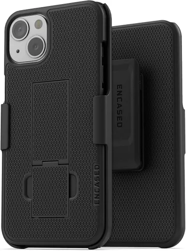 Miniatura 11 de Encased Funda para cinturón iPhone 11 con clip (Serie DuraClip) Funda ultradelgada con funda (Negro)