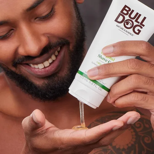 Miniatura 4 de Gel de afeitado original para cuidado y aseo masculino de Bulldog, 5.9 onzas