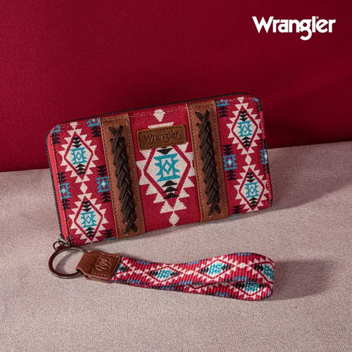 Miniatura 3 de Montana West Wrangler Wristlet Western - Cartera y tarjetero con cremallera