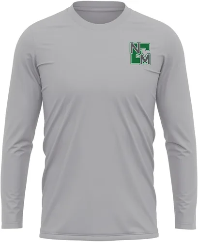 Miniatura 23 de Camisa deportiva de manga larga oficial de la NCAA Collegiate para hombre, con logotipo en el pecho izquierdo, colección Athletic Heather