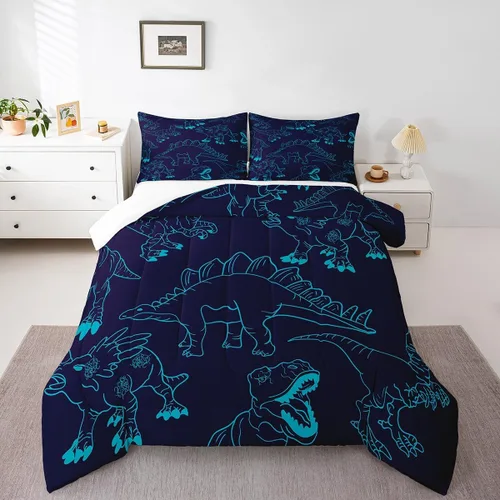 Miniatura 12 de Feelyou Juego de edredón de música rock para niños, edredón colorido con estampado de mariposas para niños y niñas, juego de ropa de cama de Multi