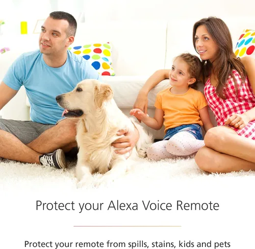 Miniatura 5 de Funda hecha para Amazon Remote Cover Case, para Alexa Voice Remote Lite Negro