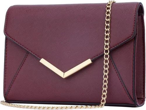 KKXIU Elegante bolso de mano de piel sintética para mujer, para fiesta, boda, baile de graduación