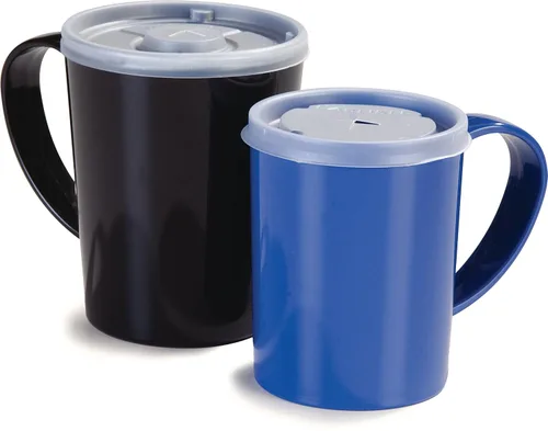Miniatura 10 de Taza de café Carlisle FoodService Products de plástico con asa grande para buffets, hogar y restaurante, Tritan, 12 onzas, color hueso