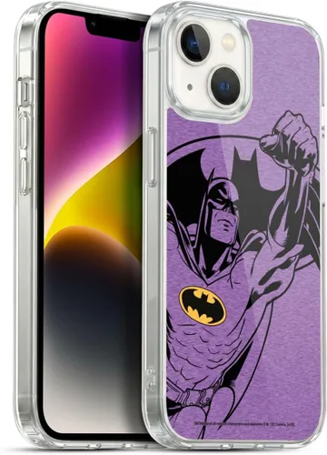 Miniatura 251 de Head Case Designs Funda de gel con licencia oficial de Batman DC Comics Bat Signal Logos [protección de grado militar] compatible con Apple iPhone 7