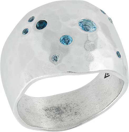 Miniatura 2 de Silpada Anillo de plata de ley con topacio azul suizo, Londres y 'Major Statement
