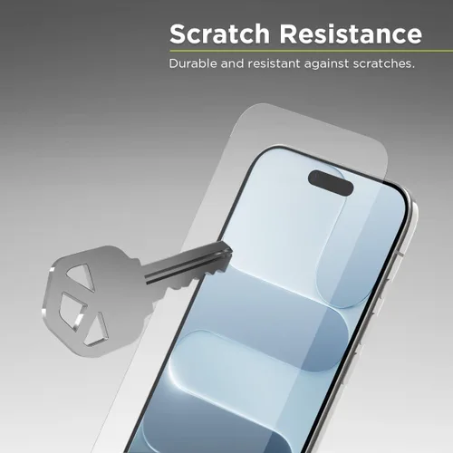 Miniatura 3 de PureGear Protector de pantalla para Apple iPhone Air (2025), vidrio templado HD de máxima claridad, cobertura completa, ajuste compatible