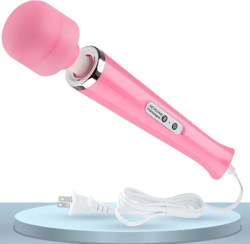Miniatura 11 de AEVEONE Potente masajeador de varita portátil con cable, fuerte masaje de vibración personal para recuperación deportiva, dolores musculares de Negro