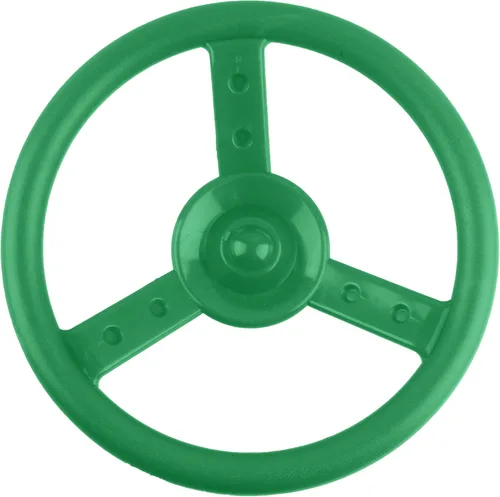 Miniatura 9 de Juego de accesorios de volante de plástico para patio trasero, casa de árbol, parque infantil, gimnasio de selva (1, amarillo)