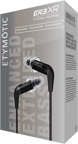 Miniatura 2 de Etymotic ER3XR Extended Response Earphone, Negro