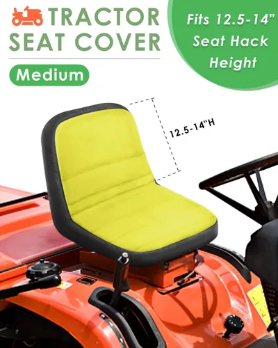 Miniatura 2 de PACETAP Funda de Asiento para Cortacésped de Montar, Funda de Asiento Impermeable de Poliéster Oxford Duradero Compatible con John Deere