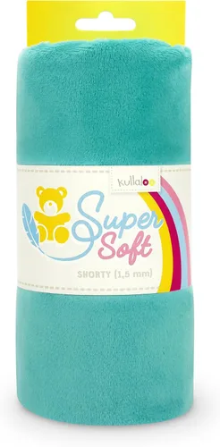 Miniatura 37 de kullaloo Tela de Felpa Tela Minky Blanca Sólida para Coser Material de Abrazo Súper Suave 39.5x29.5 pulgadas Peluches, Mantas de Bebé
