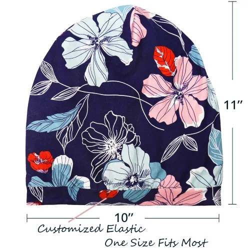 Miniatura 168 de Alnorm - Gorro con forro de satén y suave banda elástica para hombres y mujeres, talla única Se ajusta a la mayoría