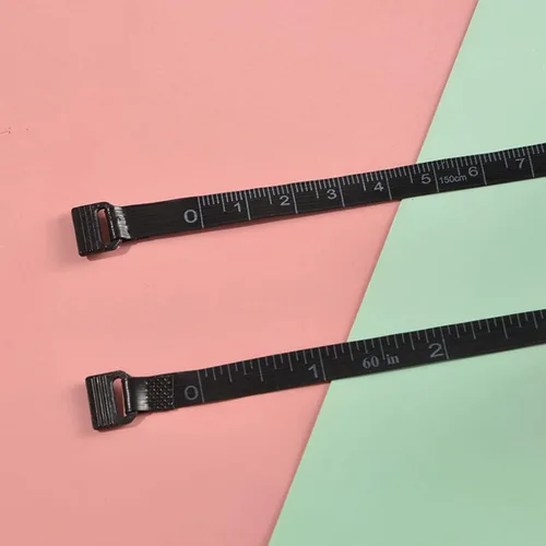Miniatura 5 de Paquete de 3 cintas métricas retráctiles automáticas suaves para medir el cuerpo, cintura corporal, artesanía de costura a medida, cinta digital