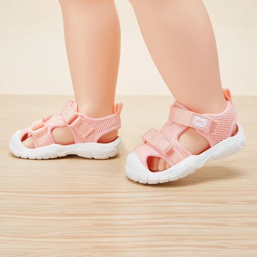 Miniatura 2 de BMCiTYBM Sandalias de verano con punta cerrada para bebé, niño, niña, zapatos ligeros, antideslizantes, para primeros pasos, 6, 9, 12, 18, 24 meses
