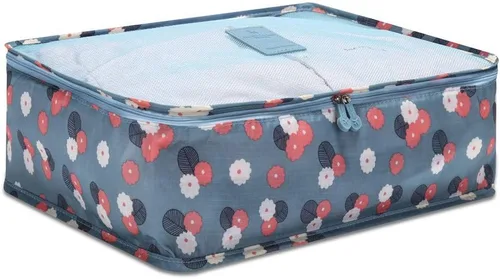 Miniatura 7 de 7 bolsas organizadoras para equipaje impermeables, Margarita azul), VAYEEBO7Blue Daisy