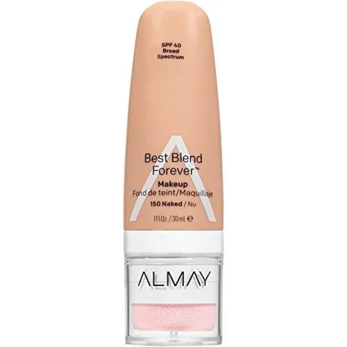 Miniatura 9 de Almay Best Blend Forever - Base de maquillaje, porcelana, 1 onza líquida, SPF 40 de amplio espectro