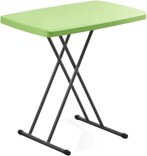 Miniatura 14 de Mesa plegable para tarjetas, altura ajustable, mesa de actividades plegable personal para uso doméstico, picnic, fiesta, sin montaje