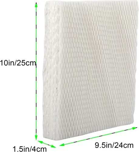 Miniatura 2 de HIFROM 1 paquete de filtros de mecha de humidificador de repuesto para filtro de panel de agua P110-1045 compatible con portador HUMCCSBP2212