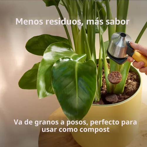 Miniatura 8 de Philips Baristina - Máquina de café expreso, molienda, apisona y prepara granos de café en una sola pasada, compacta, presión de bomba de 16 bares