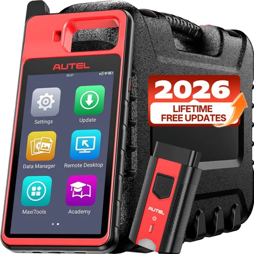 Autel MaxiIM - Escáner OBD2, herramienta de escaneo de diagnóstico OBDII 2026 con actualizaciones gratuitas de por vida, herramienta BT inalámbrica,
